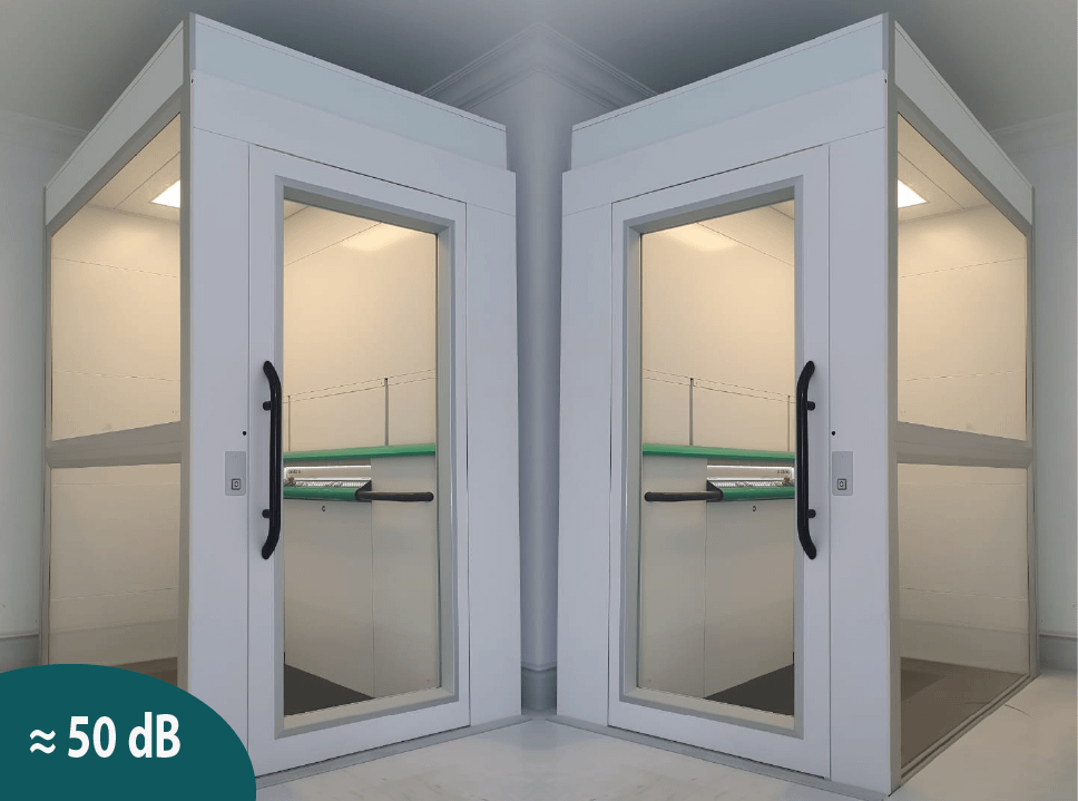 Home lift noise level